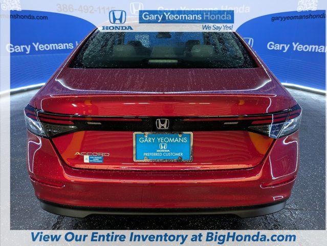 new 2025 Honda Accord car, priced at $29,900