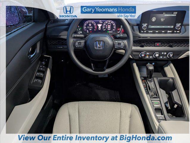 new 2025 Honda Accord car, priced at $29,900