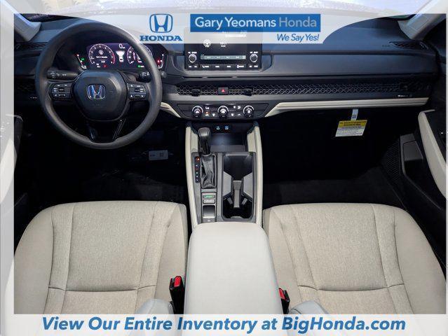 new 2025 Honda Accord car, priced at $29,900