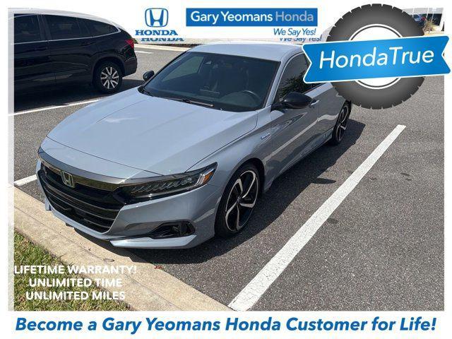used 2022 Honda Accord Hybrid car, priced at $26,750