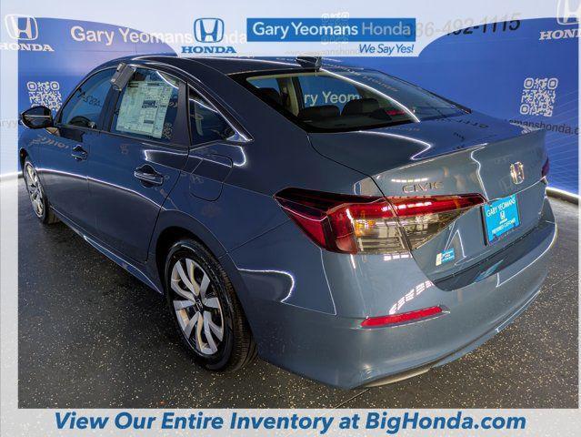 new 2026 Honda Civic car, priced at $25,344