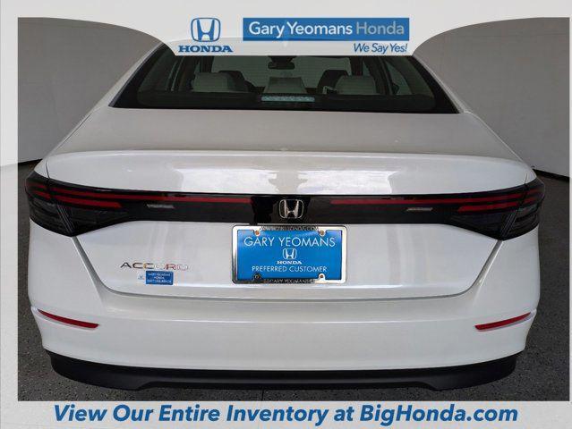 new 2025 Honda Accord car, priced at $28,900