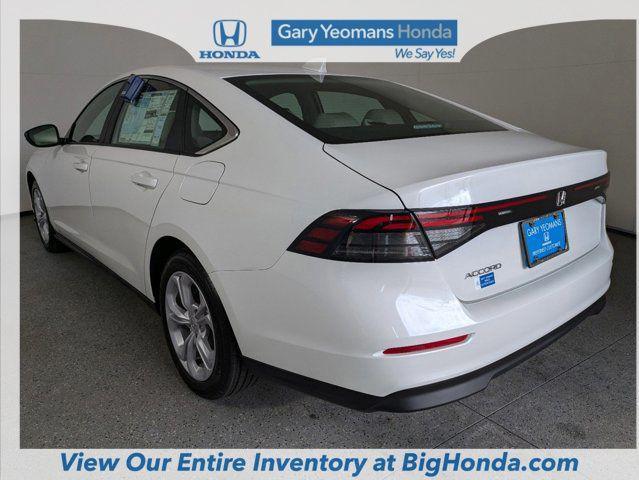 new 2025 Honda Accord car, priced at $28,900