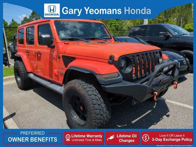 used 2018 Jeep Wrangler Unlimited car, priced at $36,764