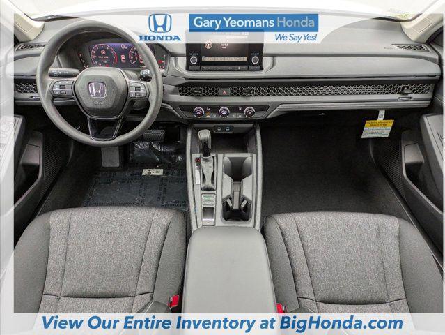new 2025 Honda Accord car, priced at $28,445