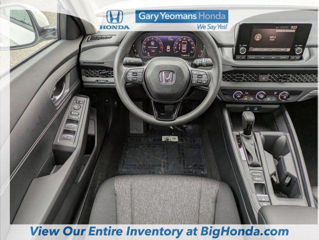 new 2025 Honda Accord car, priced at $28,445