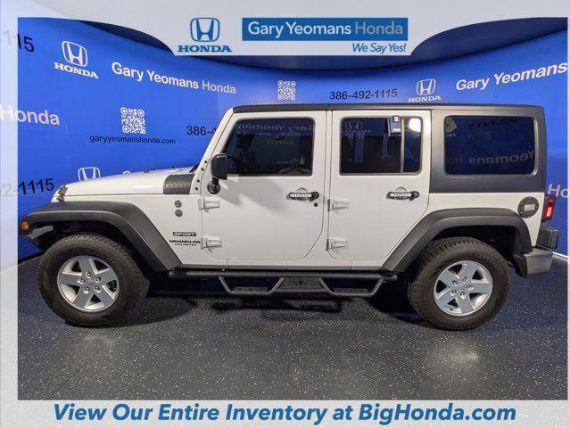 used 2017 Jeep Wrangler Unlimited car, priced at $18,368