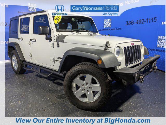 used 2017 Jeep Wrangler Unlimited car, priced at $18,368