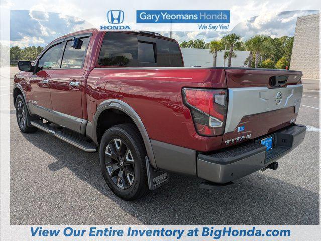 used 2021 Nissan Titan car, priced at $40,943