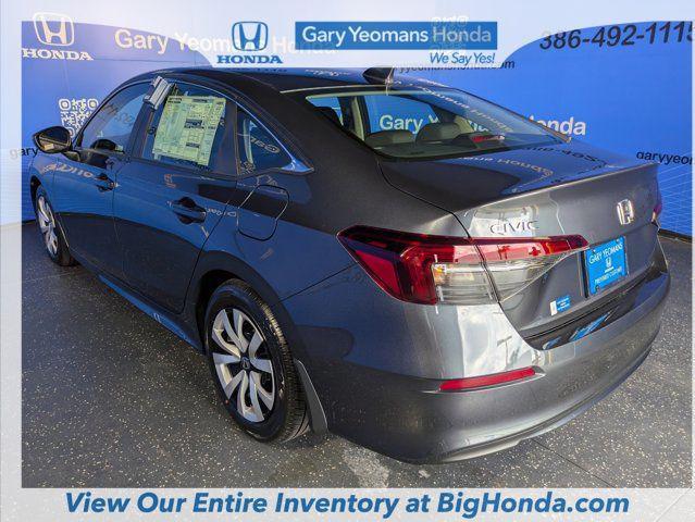 new 2026 Honda Civic car, priced at $25,790