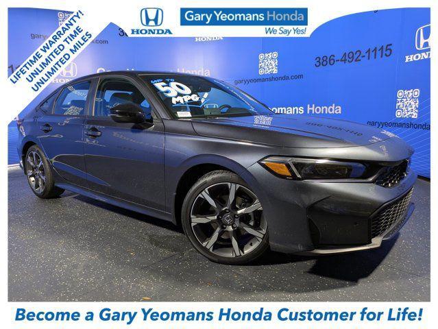new 2025 Honda Civic Hybrid car, priced at $33,100