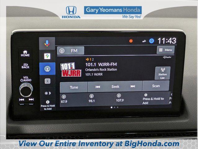 new 2025 Honda Civic Hybrid car, priced at $32,100
