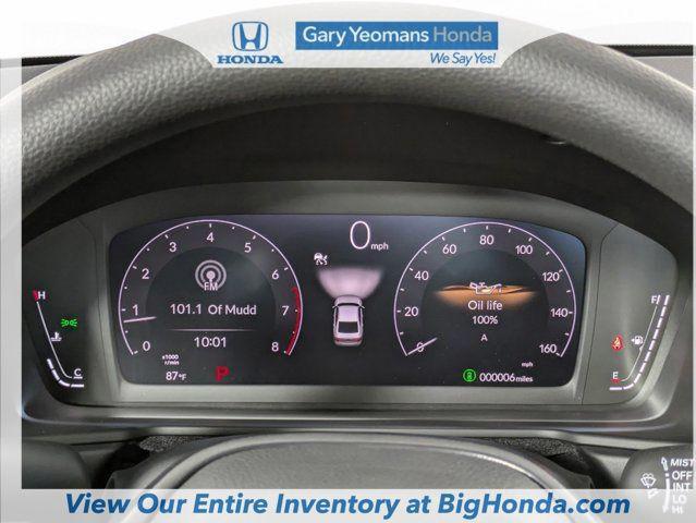 new 2025 Honda Accord car, priced at $32,210