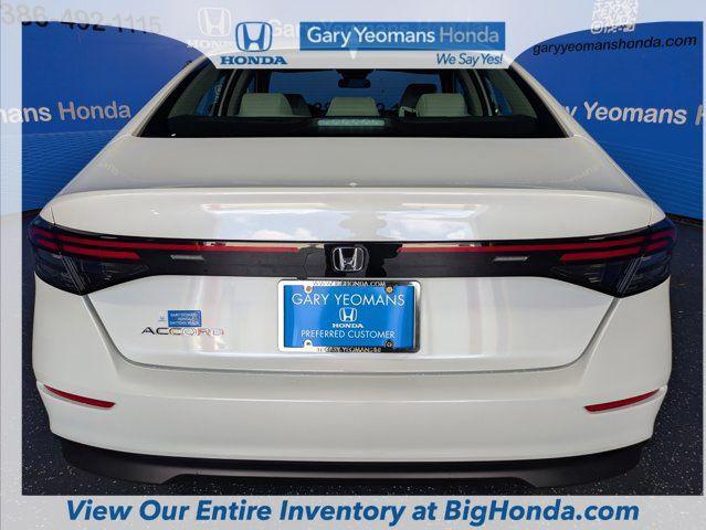 used 2024 Honda Accord car, priced at $27,445