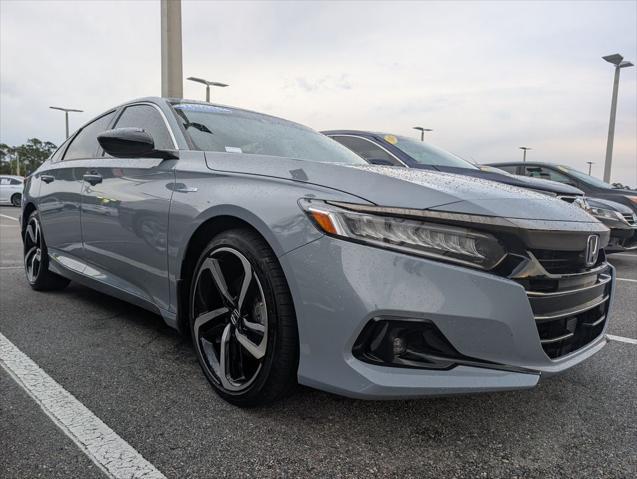 used 2022 Honda Accord Hybrid car, priced at $27,500