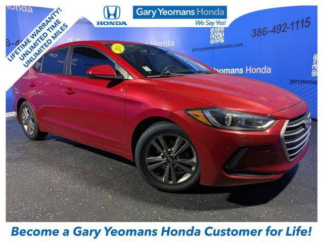 used 2018 Hyundai Elantra car, priced at $12,000