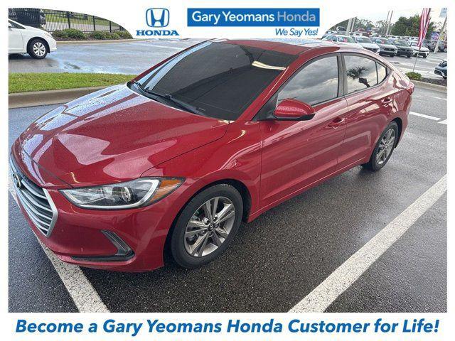 used 2018 Hyundai Elantra car, priced at $11,500