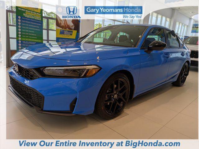 new 2025 Honda Civic car, priced at $29,055