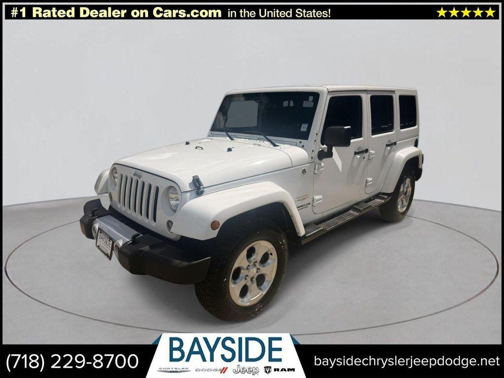 used 2015 Jeep Wrangler Unlimited car, priced at $18,555