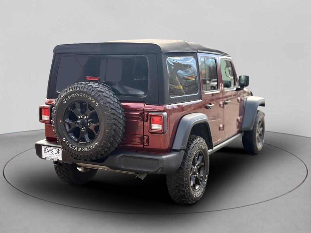 used 2021 Jeep Wrangler Unlimited car, priced at $31,333