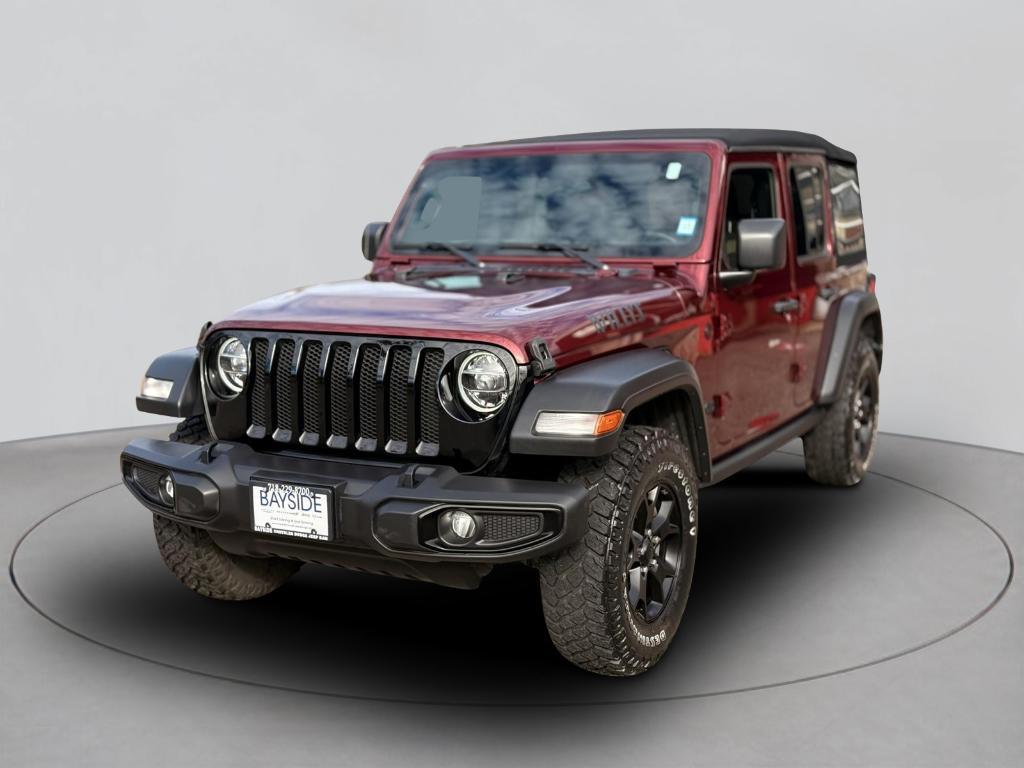 used 2021 Jeep Wrangler Unlimited car, priced at $31,333