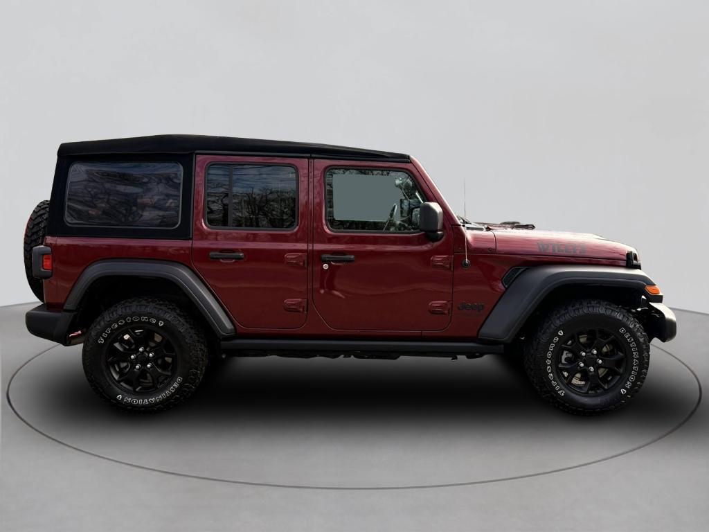 used 2021 Jeep Wrangler Unlimited car, priced at $31,333