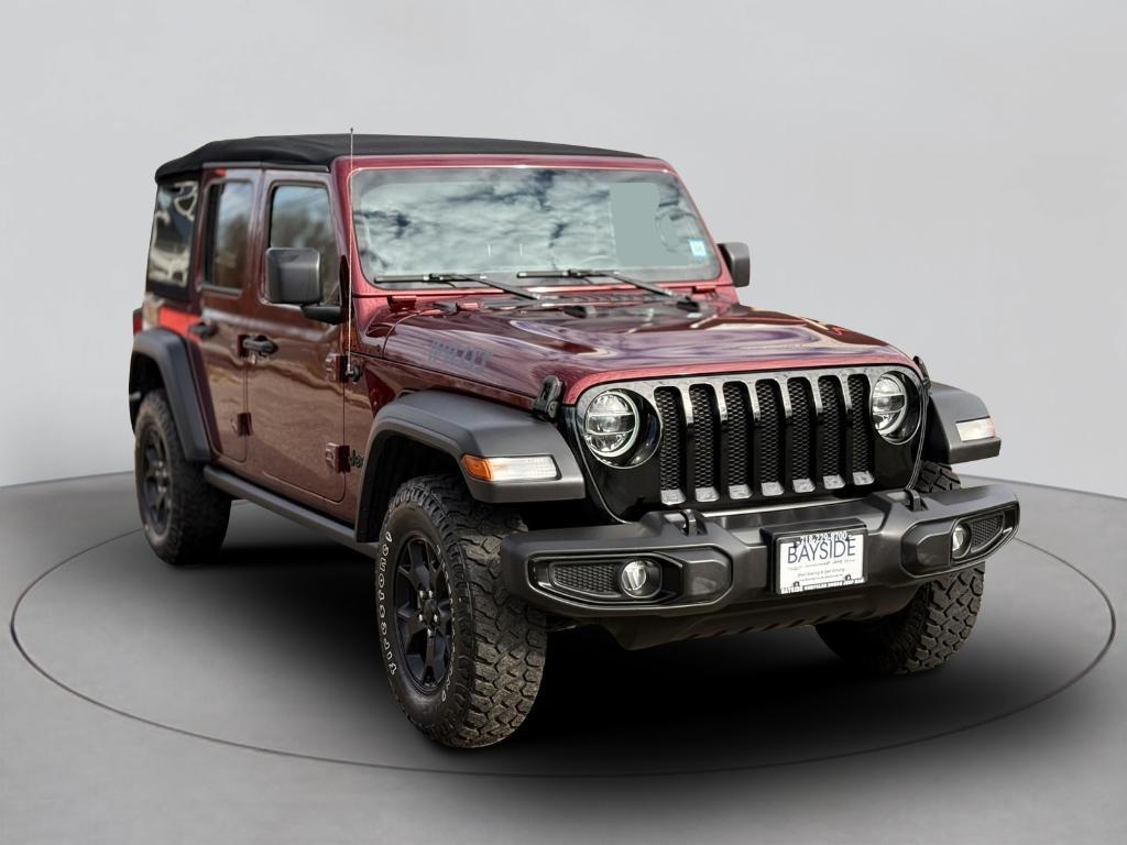 used 2021 Jeep Wrangler Unlimited car, priced at $31,333