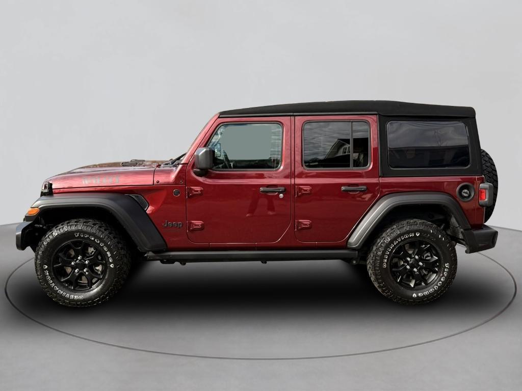 used 2021 Jeep Wrangler Unlimited car, priced at $31,333