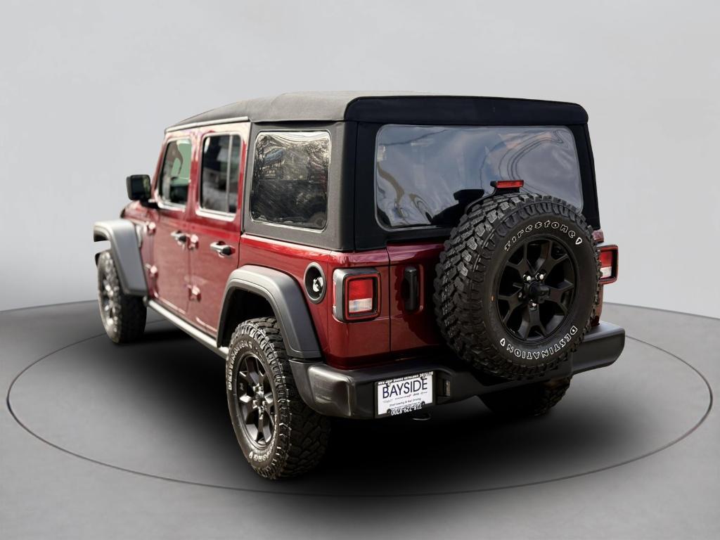 used 2021 Jeep Wrangler Unlimited car, priced at $31,333