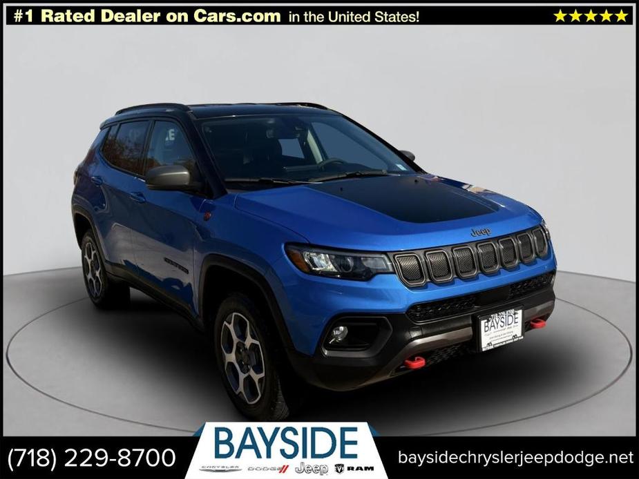 used 2022 Jeep Compass car, priced at $20,555