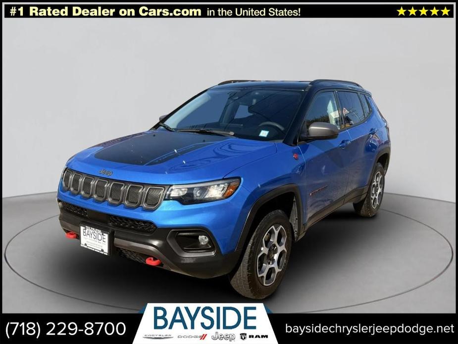 used 2022 Jeep Compass car, priced at $20,555