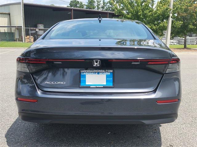 new 2024 Honda Accord car, priced at $31,005