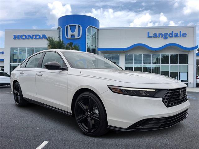 new 2025 Honda Accord Hybrid car, priced at $35,980