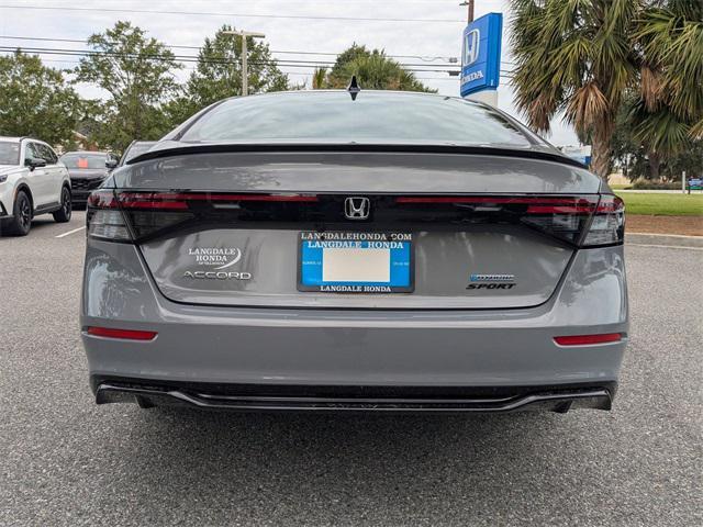 new 2025 Honda Accord Hybrid car, priced at $35,980