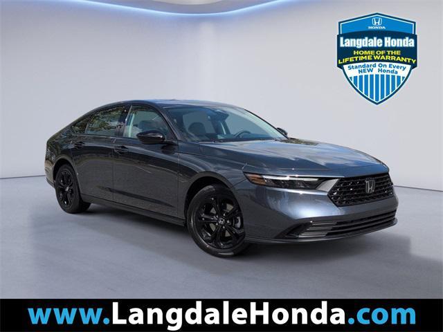 new 2025 Honda Accord car, priced at $29,999