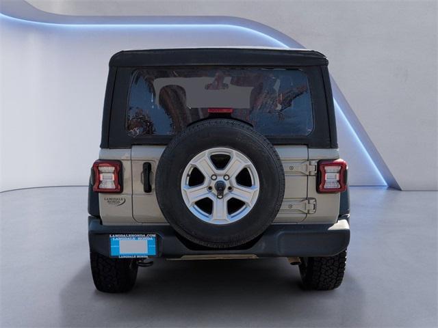 used 2022 Jeep Wrangler car, priced at $26,491