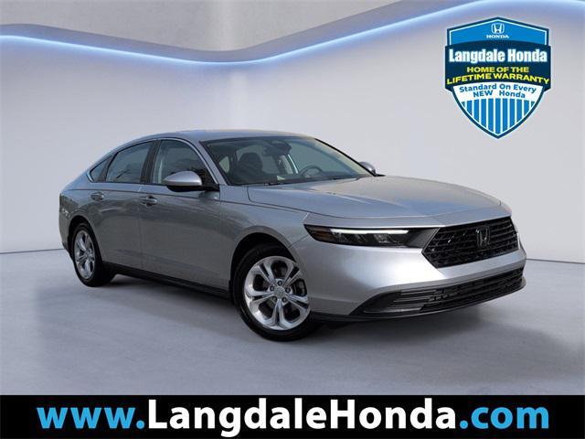 new 2025 Honda Accord car, priced at $26,999