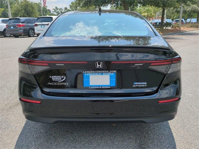 new 2025 Honda Accord Hybrid car, priced at $33,805