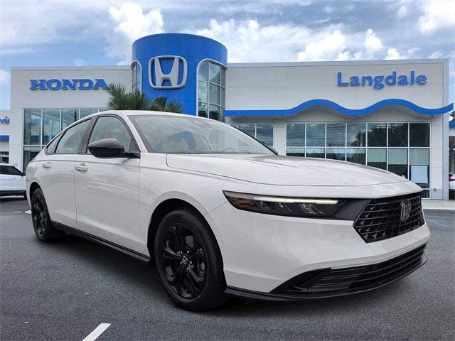 new 2025 Honda Accord car, priced at $31,165