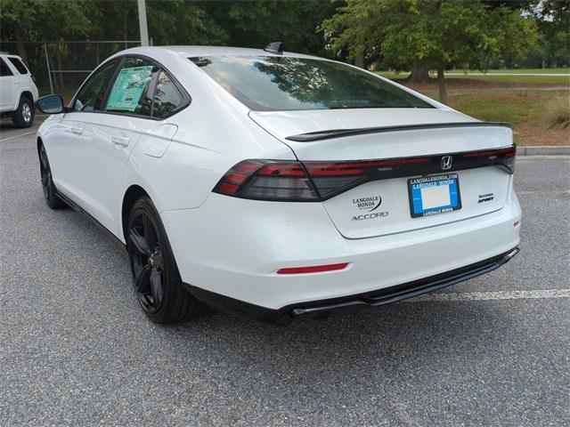 new 2025 Honda Accord Hybrid car, priced at $35,980