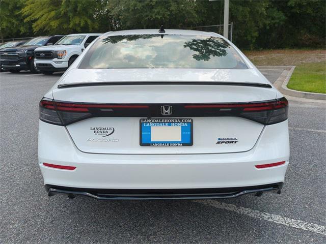 new 2025 Honda Accord Hybrid car, priced at $35,980
