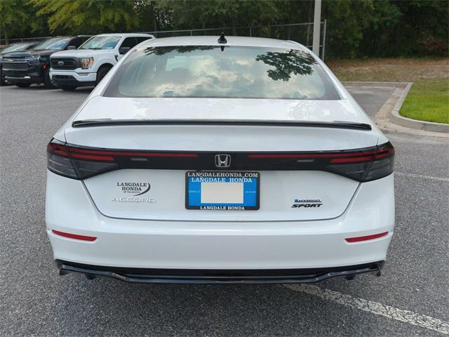 new 2025 Honda Accord Hybrid car, priced at $35,980