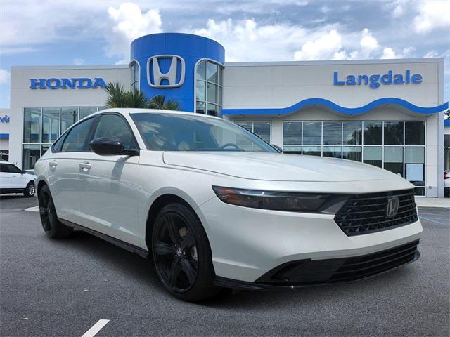 new 2025 Honda Accord Hybrid car, priced at $35,980