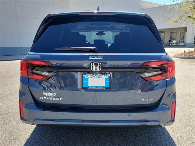 new 2025 Honda Odyssey car, priced at $52,130