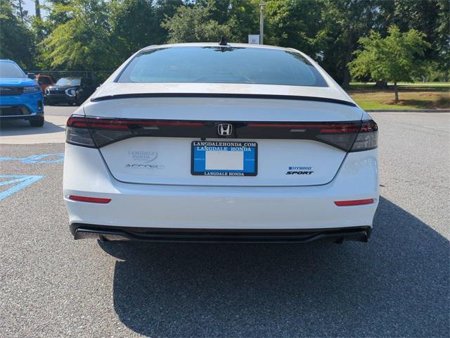new 2025 Honda Accord Hybrid car, priced at $35,980