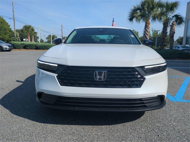 new 2025 Honda Accord car, priced at $31,165
