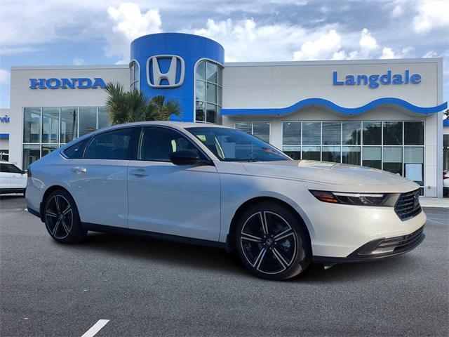 new 2025 Honda Accord Hybrid car, priced at $35,205