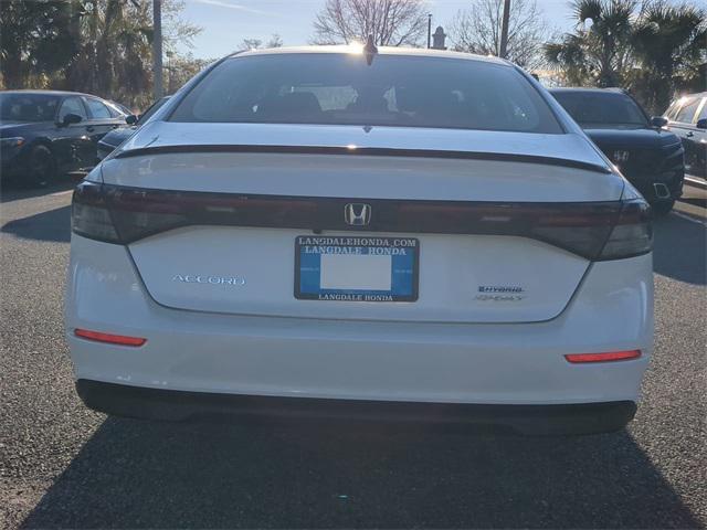 new 2025 Honda Accord Hybrid car, priced at $35,205