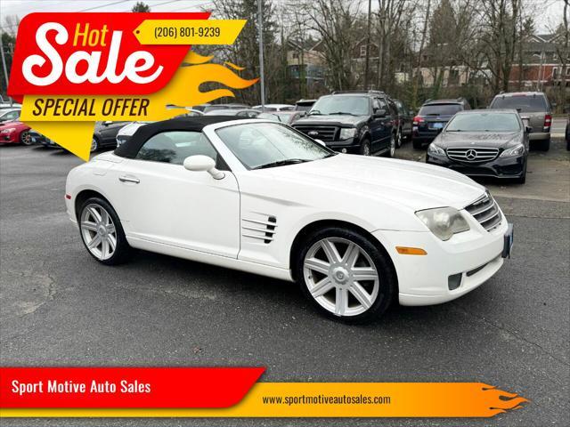 used 2005 Chrysler Crossfire car, priced at $6,999