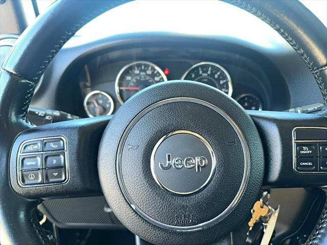 used 2015 Jeep Wrangler Unlimited car, priced at $19,999